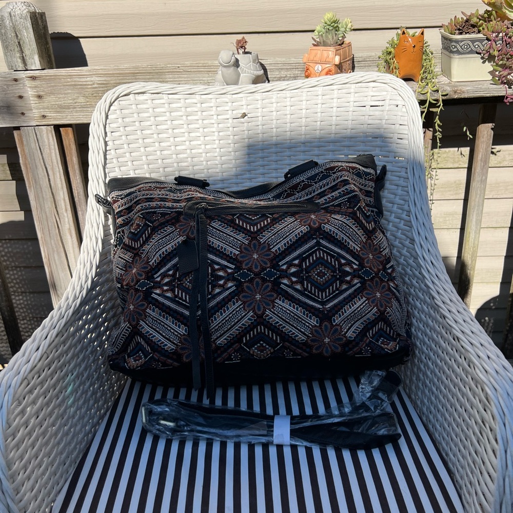 Johnny Was Molly Jo Overnight Tote - Picture 3 of 15